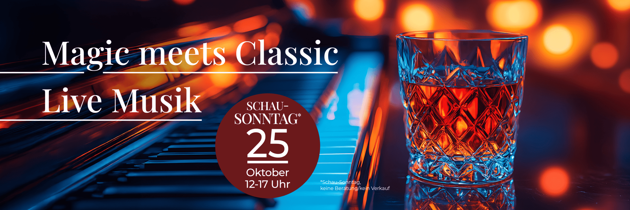 25. Oktober – Schausonntag