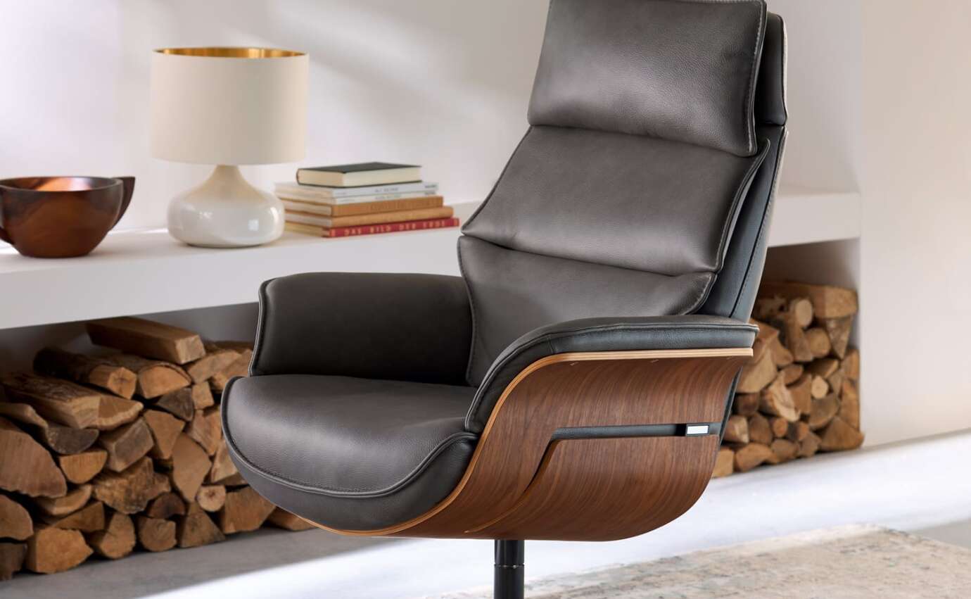 co 25 schalensessel perano nussbaum leder schwarz mi 01 001 253030 063