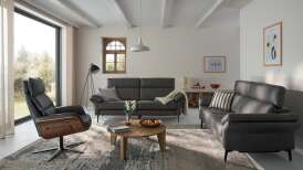 co 25 schalensessel perano nussbaum leder schwarz mi 01