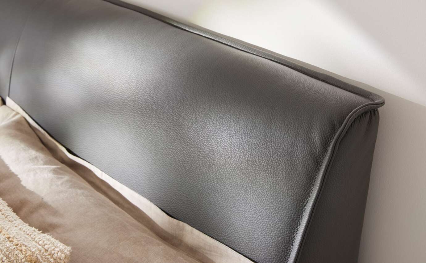 co 25 bett foresta wimmer holz eiche bianco leder grau d 03 001 253030 115