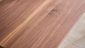 co 25 Esstisch Cinque passi nuss Stuhl cuppi leder ivory stoff creme d 02 001 253030 077