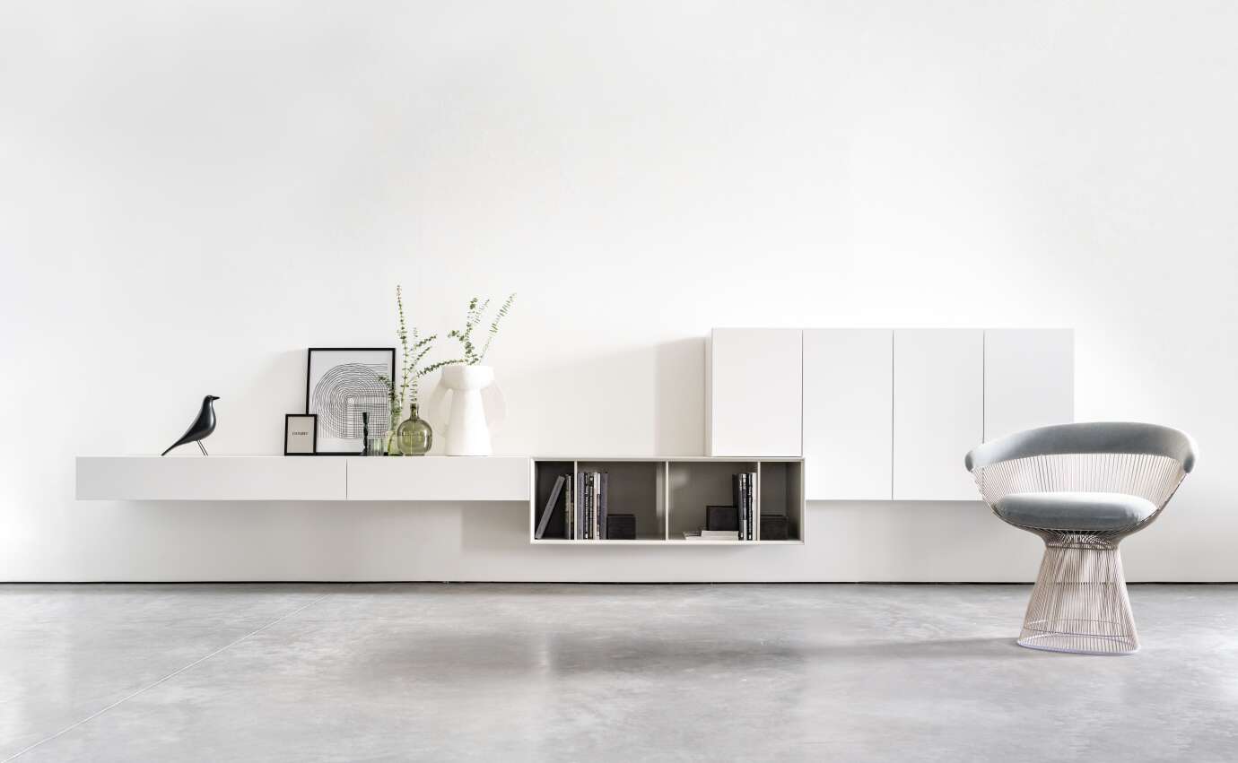 ALEA W 22 001 03 Haengesideboard weiss