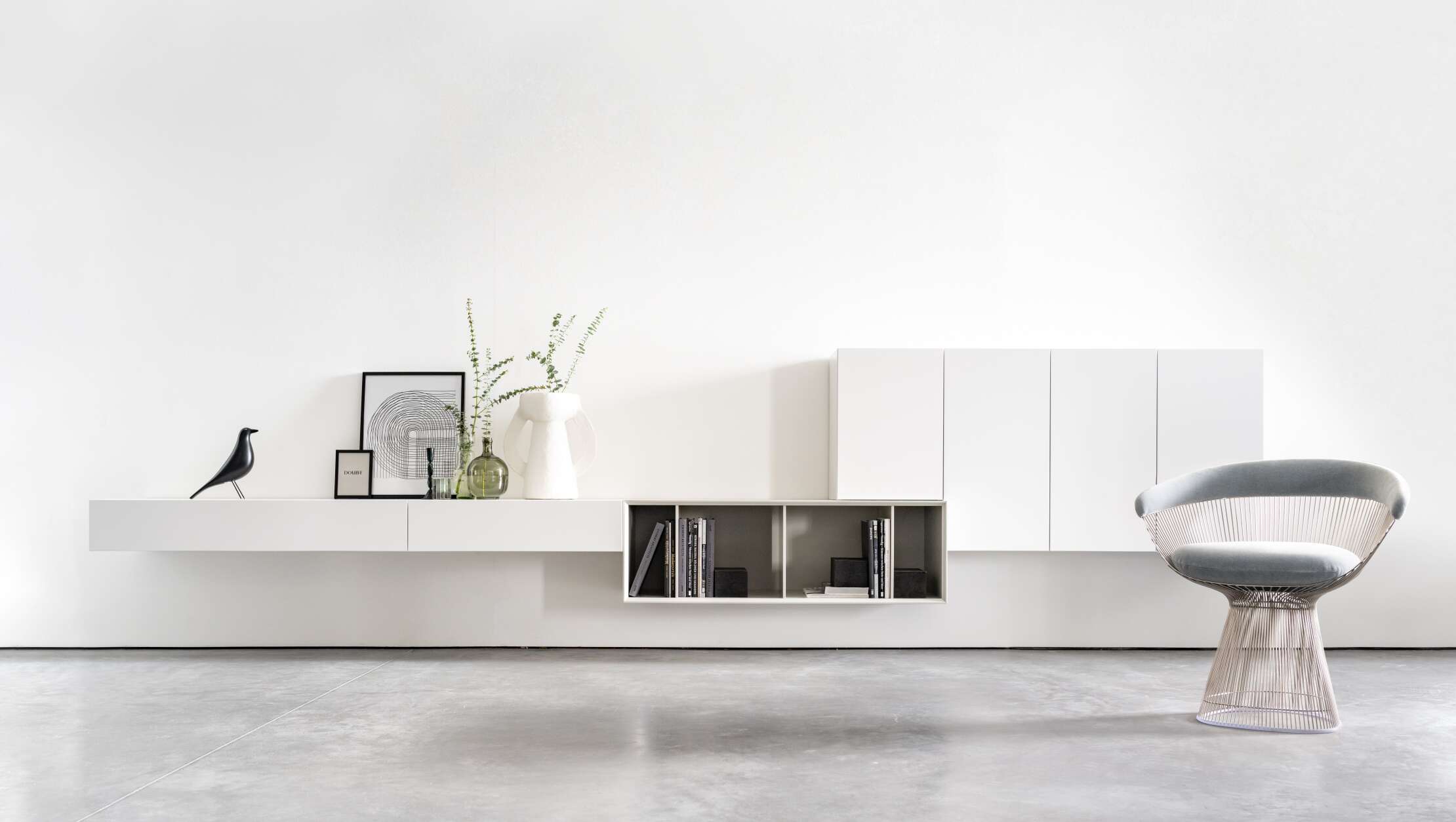 ALEA W 22 001 03 Haengesideboard weiss