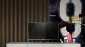 Kettnaker SOMA Lowboard grau TV Loesung moderne Moebel